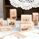 Yoofun Stern Fluss Holz Briefmarken Standard Gummi Kawaii Stempel Dichtung Für DIY Scrapbooking