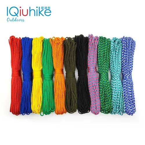IQiuhike 100 Farben Paracord 2mm 100 FT 50FT 25FT One Ständer Cores Paracord Seil Paracorde Schnur
