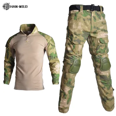 Militär Uniform Kleidung Anzug Taktische Kampf Anzüge Camo Männer Armee Kleidung Military Männer