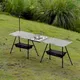 Camping Tisch Aluminium legierung Klapptisch mit Trage tasche leichte Outdoor Schreibtisch Picknick