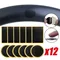 12Pcs Reifen Reparatur Patches Auto Motorrad Fahrrad Reifen Reparatur Werkzeuge Kleber-freies Schutz Klebstoff Schnell Trocknend Fahrrad Reifen patch