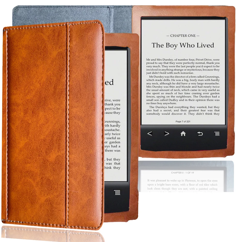 Für Sony PRS-T2 Ebook Reader Schutzhülle Haut mit Magnetverschluss Tasche Tasche für Sony Prs T2 Funda Abdeckung Fällen Image