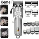 Kemei Professionelle Verblassen Haar Clipper Super Kegel Elektrische Trimmer Cutter Haarschnitt