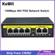 Kuwfi poe switch 48v 100mbps wifi smart ip switch 4/8 ports poe standard rj45 injektor umschalter