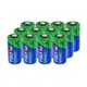 12Pcs PKCELL CR123A Lithium batterie CR 123A CR17345 16340 cr123a 3v Nicht-akkus für Gas meter