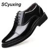 2025 Mann Split Leder Schuhe Gummi Sohle EXTRA Größe 36 37 38 39 40 41 42 43 44 45 48 Mann Business