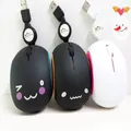Computer Maus für Laptop Kleinen Niedlichen Cartoon Mädchen Maus USB Kreative Wired Stille Maus für