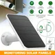 4W Solar Panel für Eufy Eufycam Cam 2/2C/2C Pro/E/2 Pro Cam wetterfeste Wand Mount Drehbare Klammern