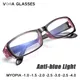 Myopie Brille Rechteck Rahmen klare Linse Brille HD Myopie Brille Männer Frauen ultraleichte Brille