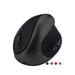 KUYHRF Wireless Ergonomic Mouse Rechargeable Vertical Mouse Right Handed Small Mouse with 6 Buttons 3 Adjustable 800/1200/1600 DPI for Laptop Desktop PC MacBook-Black