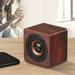 Up to 65% off! Cameland Bluetooth Speakers Portable Bookshelf Retro Wooden Bluetooth Mini Speaker Subwoofer Stereo Card Built-in Lithium Battery Computer Speakers