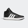 Sneaker ADIDAS SPORTSWEAR "HOOPS 3.0 MID LIFESTYLE BASKETBALL CLASSIC VINTAGE", Gr. 45, schwarz-weiß (core schwarz, cloud weiß, grau six), Synthetik, Textil, sportlich, Schuhe