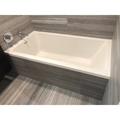 Hydro Systems Designer 60" x 36" Drop in/Undermount Air Acrylic Bathtub Acrylic | Wayfair LAC6036ATA-BON-WOV.WHI