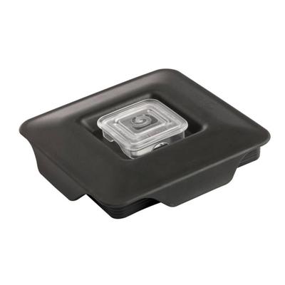 Blendtec 40-310-SRV 6" Square Latching Lid for Wildside+ & Fourside Jars, Black