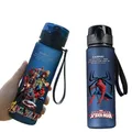 Bouteille d'eau en plastique Disney pour enfants et adultes verre à boire dessin animé Iron Man