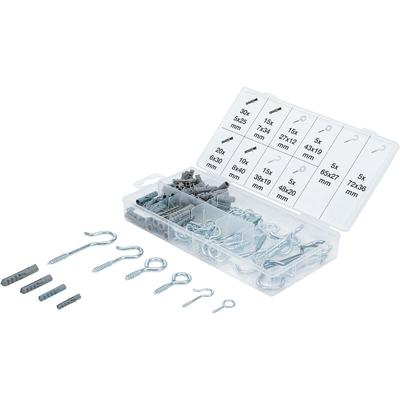 Bgs Technic - Schraubhaken- und Dübel-Sortiment 125-tlg. Image