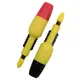 Perçage d'isolation Sondes De Protection Arrière Kit Sonde Rouge Jaune Noir 96x19.3mm/4x1 pouces