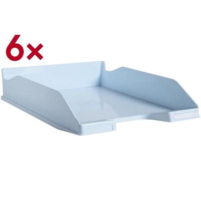 EXACOMPTA 6er-Pack Briefablage »Aquarel COMBO MIDI« A4+ blau, 25.5x6.5x34.6 cm
