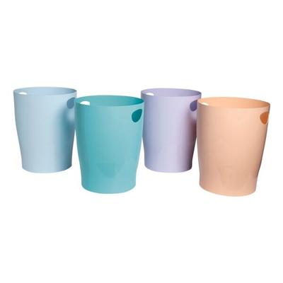 EXACOMPTA 8er-Pack Papierkorb »Aquarel Ecobin« 15 Liter mehrfarbig, 26.3x35.5 cm