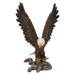 12" Small Flying Eagle Outdoor Garden Statue