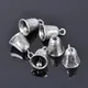 20 stücke Tibetischen Silber Legierung 14x 9 5mm Keine Klingeln Glocken Metall Anhänger Perlen