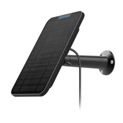 Neue 4W Solar Panel lade bauen in Batterie für Blink Outdoor/Blink XT2/XT Kamera kabel (schwarz)