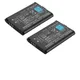 2 stücke 1300mAh CTR-003 batterie pack Für Nintendo Schalter Pro Wireless Controller 2DS XL 3DS