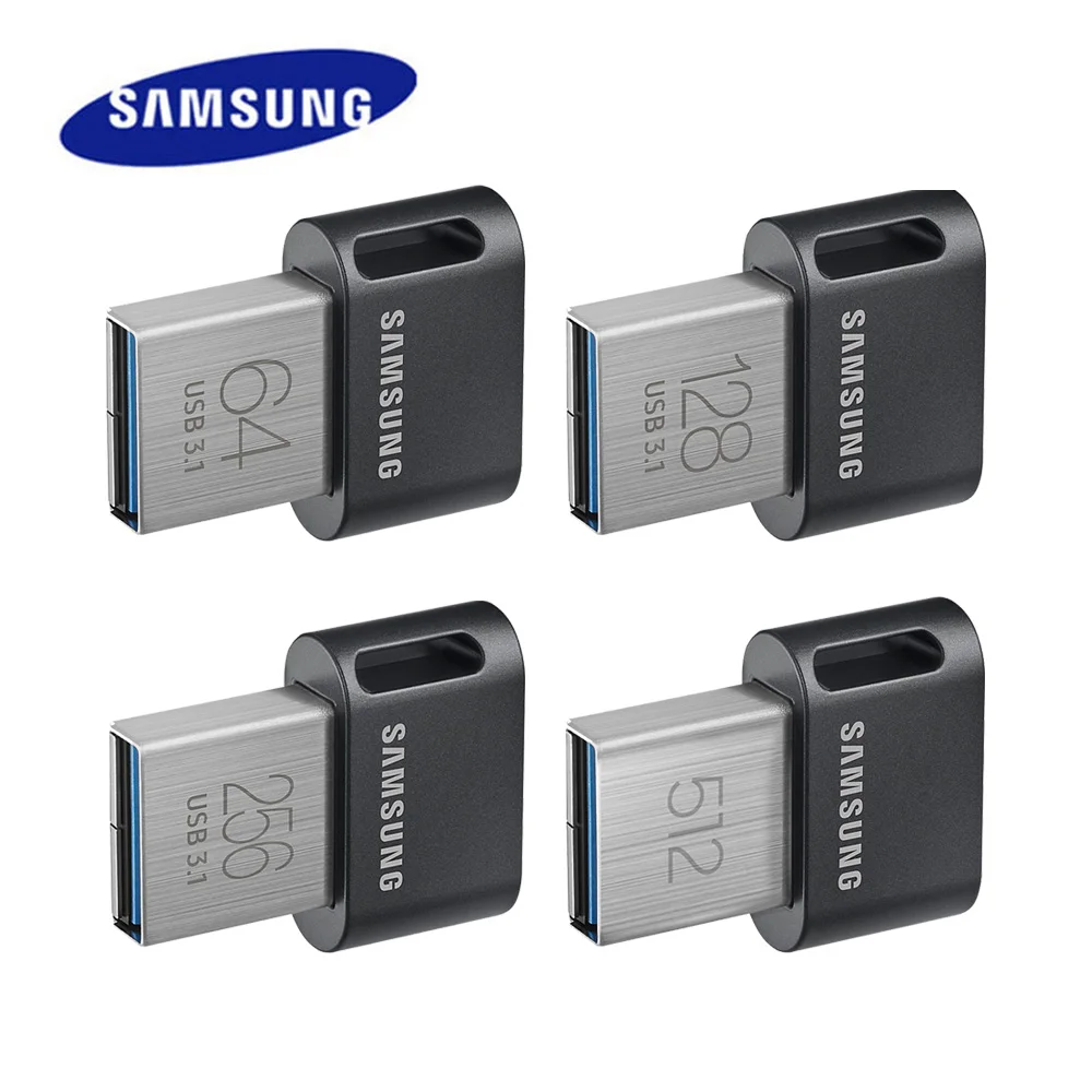 SAMSUNG FITplus USB 3.1 USB-Flash-Laufwerk 64 GB 300 MB/s Pendrive Mini-USB-Speicherstick 128 GB 256 GB 512 GB 400 MB/s Stiftlaufwerk Typ C Image