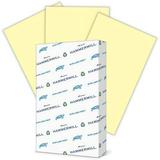 Hammermill Colors Recycled Copy Paper - Canary - Legal - 8 1/2 x 14 - 20 lb Basis Weight - 500 / Ream - FSC - Jam-free | Bundle of 10 Reams