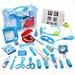 JoyStone Kids Toy Doctor Kit 30PCS Toy Medical Kits Pretend Play Dentist Doctor Kits with Electronic Stethoscope and Carrying Case Educational Toy Doctor Playset for Kids Toddlers