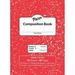 Pacon Composition Book - 24 Sheets - 48 Pages - 9.8 x 7.5 - Red Marble Cover - Durable Cover Soft Cover - 1 Each | Bundle of 10 Each