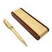 Pen Set Maple Wood Ball-point Pen with Joint Box Office School Stationary Supplies