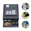 Thermal Cash Register with Removable Cash Tray and Thermal Printer 38 Keyboards Black