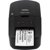 Brother QL-600 Desktop Direct Thermal Printer - Monochrome - Label Print - USB - 2.40 Print Width - 2.80 in/s Mono - 300 x 600 dpi - 1.14 2.44 0.67 0.67 2.28 1 | Bundle of 2 Each