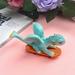 RKZDSR Dragon Statue Mini Dragon Figurine Resin Home Decor Cute Ornaments Garden Statue For Micro (Dragon On Skateboard) A228