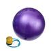 85cm 1000g Professional Anti Burst Stability Yoga Ball Thicken Balancing Devcie Exercise Tool for Fitness Gym Workouts with Pump Air Clamp Stopper (Purple)