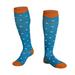 Keep Your Toes Toasty HIMIWAY All-Season Sock Options Compression Socks Women s and Men s Elastic Sports Mountaineering Riding Calf Socks Running Socks Blue S