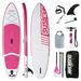 SUSIEBAY Inflatable Stand Up Paddle Board Inflatable Paddleboard Paddle Board for Adult & Youth with sup Accessories Wide Stance for All Levels Traveling Board Sup Board Non-Slip Deck
