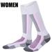 Warmth Wrapped Around You HIMIWAY All-Season Sock Options Socks Women/Men/Kids Winter Ski Snow Sports Socks Thermal Long Ski Snow Walking Pink One Size