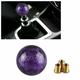 SUNFEX Purple Universal Manual 5 Speed Car Gear Stick Shift Knob Lever Shifter