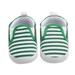 Infant Baby Flat Shoes Stripe Print Non-Slip Slippers Baby Booties Babies First Walking Shoes