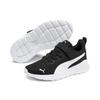 Sneaker PUMA "ANZARUN LITE AC+ PS", Kinder, Gr. 30, schwarz-weiß (puma schwarz, puma weiß), Textil, unifarben, sportlich, Schuhe