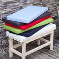 Indoor Outdoor Bench Cushion Waterproof 110/120/150/180cm Bench Cushion for Garden Furniture 2/3/4 Seater Patio Bench Cushions for Kitchen Dinning Bench Swing Chair (Navy Blue,120 * 35 * 5cm)