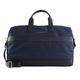 Tommy Hilfiger Men TH Elevated Nylon Weekender Holdall Travel Bag Hand Luggage, Blue (Space Blue), One Size