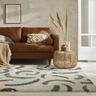 Hochflor-Teppich FLAIR RUGS ""SQUIGGLE"" Teppiche Gr. B: 160 cm 1 St., 30 mm, L: 230 cm, bunt