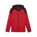 Sweatjacke PUMA "AC Milan Football Casuals Kapuzenjacke Herren" Gr. L, rot (for all time red black) Herren Sweatjacken Sweatshirts