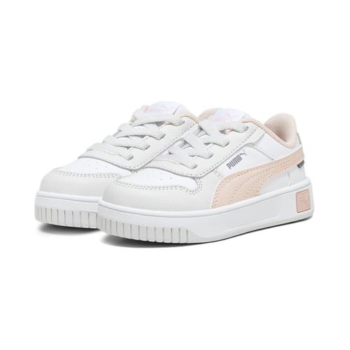 „Sneaker PUMA „“Carina Street Sneakers Mädchen““ Gr. 25, bunt (white rose dust feather gray pink) Kinder Schuhe Sneaker“