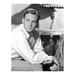 Thoughtful John Agar w/ Raised Eyebrow - Unframed Photograph Paper in Black/White Globe Photos Entertainment & Media | 20 H x 16 W x 1 D in | Wayfair