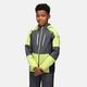 Regatta Kids Waterproof Highton Jacket IV Seal Grey Green Algea, Size: 15-16 Years
