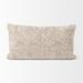 Trent Austin Design® Miltona Damask Pillow Cover Cotton Blend in White | 14 H x 26 W x 0.5 D in | Wayfair EE97607EEB364C29947A343DF7D0F030